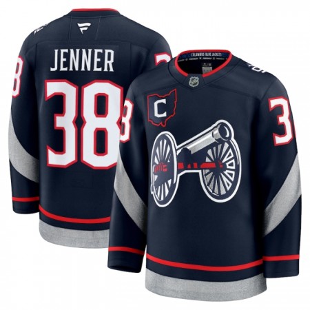 Columbus Blue Jackets Trikot Fanatics Premium NHL Stadium Series Boone Jenner 2024-25 Navy - Herren Columbus Blue Jackets Trikot Fanatics Premium NHL Stadium Series Boone Jenner 2024-25 Navy - Herren